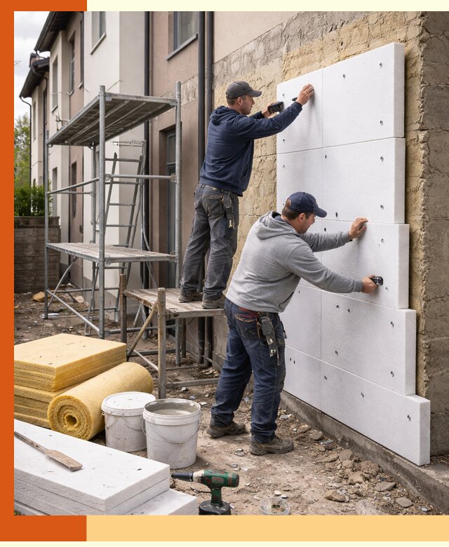 Утепление таунхауса с гарантией комфорта в Краснокамске