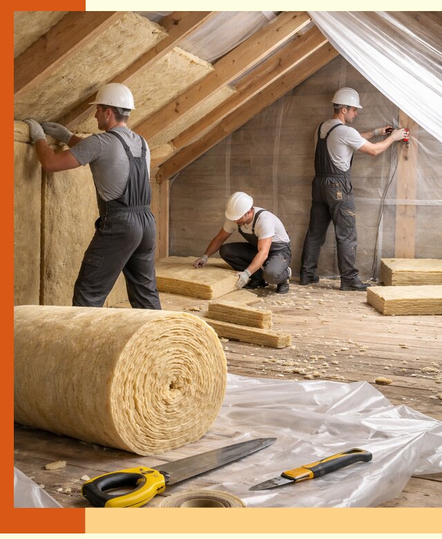 Профессиональное утепление мансарды в Краснокамске качественно и надежно