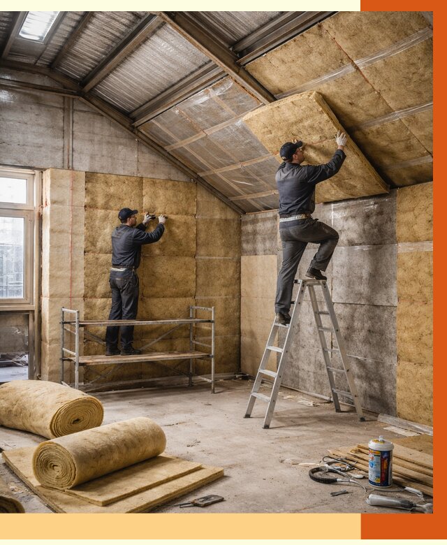 Утепление цеха под ключ в Краснокамске от 187535 руб./м2 — теплоизоляция цеха | ТепломастерКнм