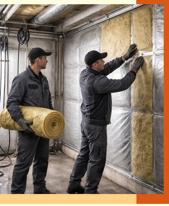 Утепление автомойки в Краснокамске от 8616 руб./м2 — комплексное утепление под ключ | ТепломастерКнм