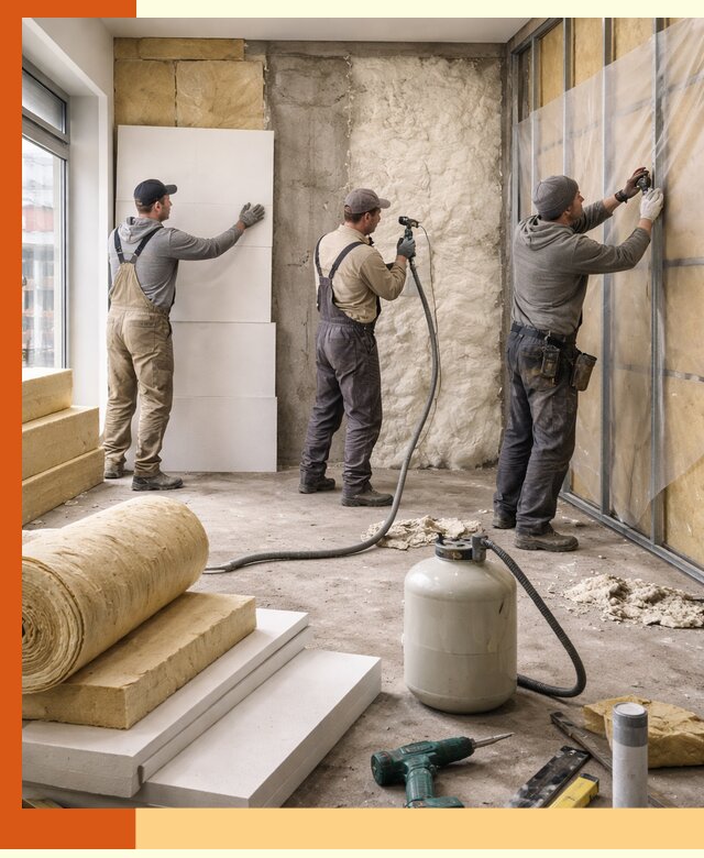 Утепление магазина в Краснокамске: комплексные решения по теплоизоляции