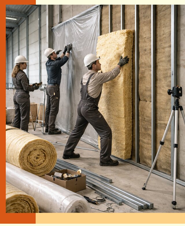 Утепление складского терминала в Краснокамске профессионально и надёжно