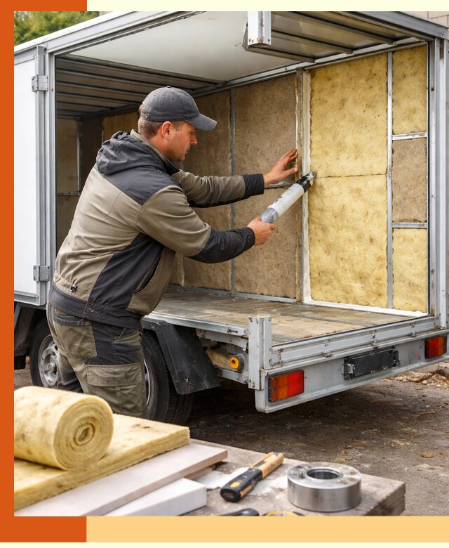 Профессиональное утепление прицепа в Краснокамске для любых условий