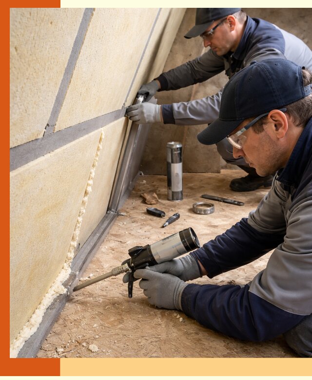 Герметизация стыков ППУ в Краснокамске — надежное уплотнение швов