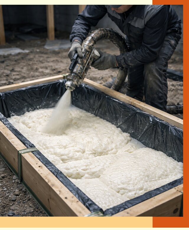 Заливка ППУ в формы в Краснокамске от 2534 руб. — утепление форм под ключ | ТепломастерКнм