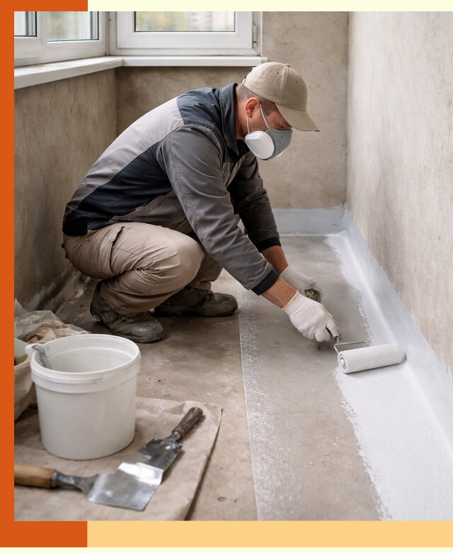 Утепление балкона жидкой теплоизоляцией в Краснокамске