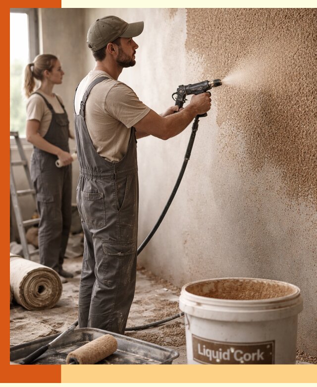 Утепление стен жидкой пробкой в Краснокамске эффективное и долговечное