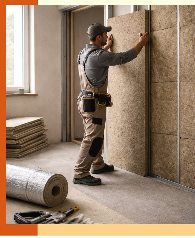 Шумоизоляция дома в Краснокамске — комплексная защита от шума