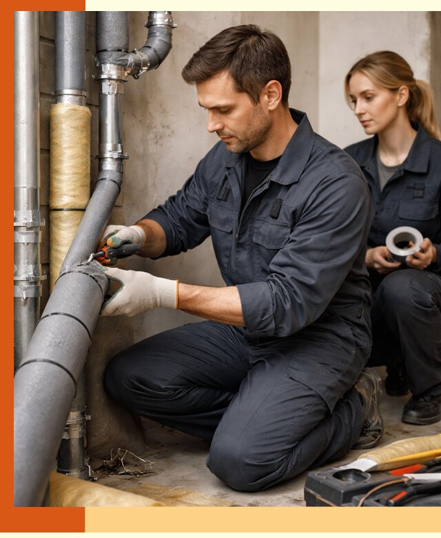 Шумоизоляция труб в Краснокамске: профессиональная звукоизоляция под ключ