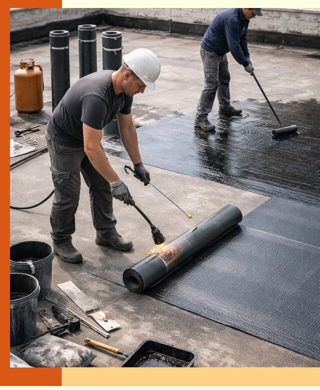 Гидроизоляция кровли в Краснокамске — надежная защита от протечек