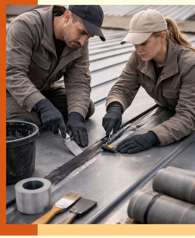 Гидроизоляция фальцевой кровли в Краснокамске качественно и надежно