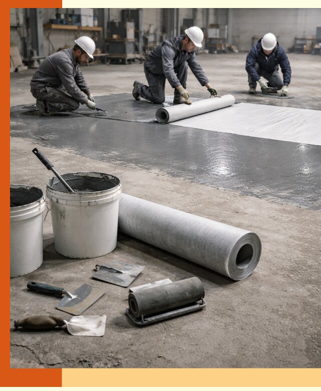 Гидроизоляция промышленного пола в Краснокамске — защита и долговечность