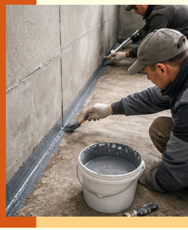 Гидроизоляция швов зданий и конструкций в Краснокамске