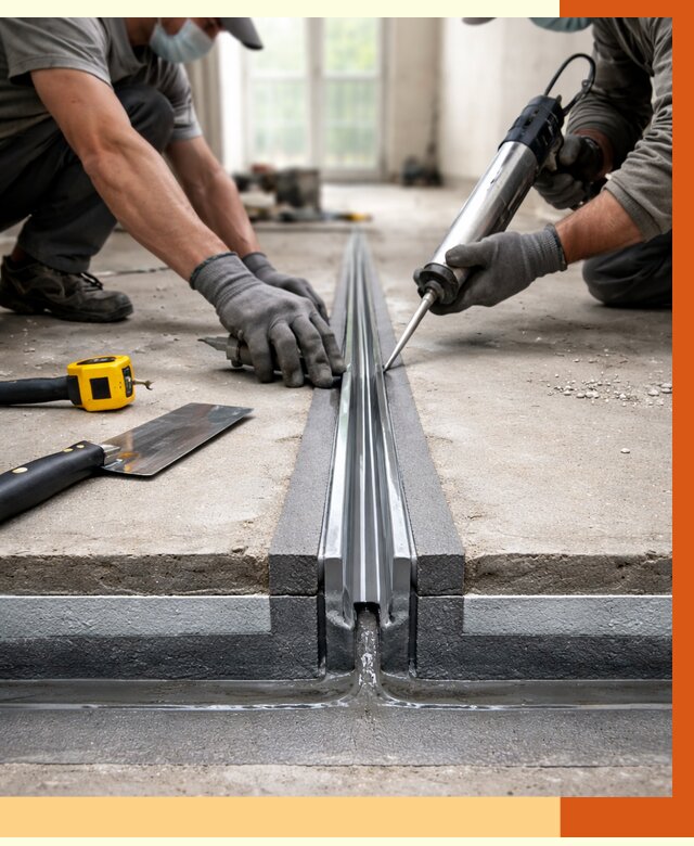 Гидроизоляция деформационного шва в Краснокамске от 7603 руб. под ключ | ТепломастерКнм