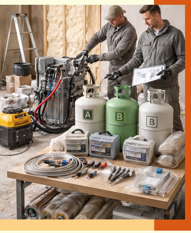 Продажа компонентов ППУ с консультацией в Краснокамске от 4258 руб. | ТепломастерКнм