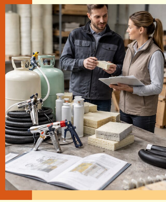 Продажа компонентов ППУ с профессиональной консультацией в Краснокамске